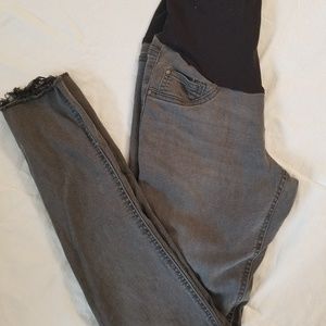 Size XS indigo blue maternity jeggings